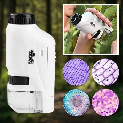 Microscop portabil pentru copii | MINISCOPE