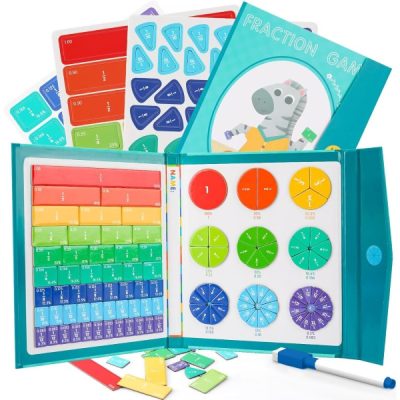 Set magnetic pentru învățarea fracțiilor | JOJNUMERI