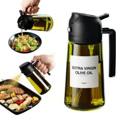 Dispenser și pulverizator de ulei 2 în 1 | DUOIL