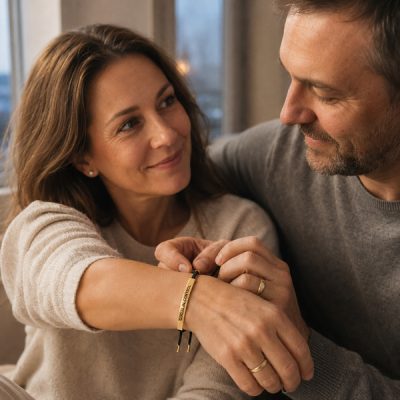 Brățara credinței - God Is In Control, oțel inoxidabil | FAITHLET