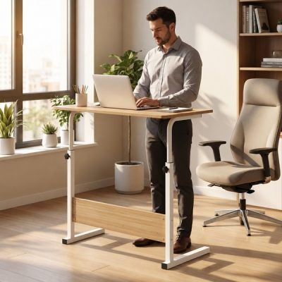 Masă portabilă reglabilă pe înălțime (71-90 cm) | EVOSTUL